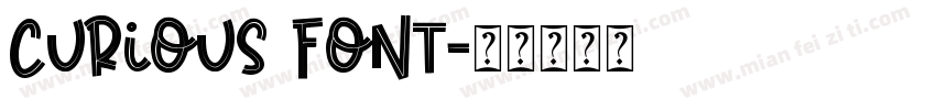 curious font字体转换